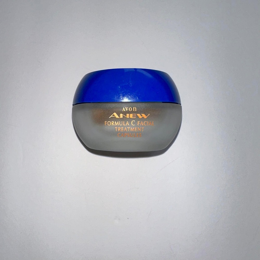 Avon Anew Formula C Facial Treatment Capsules 30 Count 0.41 oz Vintage 1996 Box - Picture 3 of 5